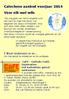 Catechese aanbod voorjaar 2014