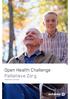 Open Health Challenge Palliatieve Zorg. (powered by Achmea) Open Health Challenge (powered by Achmea) Palliatieve Zorg 1