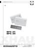 EFC 21 EFC 25. EXHAUSTO 3002451-2004-03-01.fm