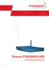 Ethernet Plug-in ISDN DSL. Power. Internet. Thomson ST605/608(WL)/620 Installatiehandleiding