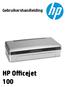 Gebruikershandleiding. HP Officejet 100