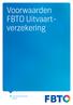 Voorwaarden FBTO Uitvaartverzekering