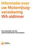 Informatie over uw Motorrijtuigverzekering. WA oldtimer. Als onderdeel van het ZekerheidsPakket Particulieren