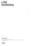LYNX Handleiding. Versie April 2015