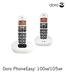Doro PhoneEasy. 100w/105wr