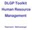 DLGP Toolkit Human Resource Management. Raamwerk / Methodologie