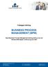 BUSINESS PROCESS MANAGEMENT (BPM)