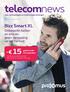 telecomnews - 15 Bizz Smart XL Onbeperkt bellen en sms'en, geen verrassing op uw factuur gedurende 12 maanden