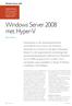 Windows Server 2008 met Hyper-V