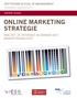 ONLINE MARKETING STRATEGIE