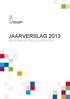 JAARVERSLAG 2013 MEERWEGEN SCHOLENGROEP