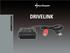HANDLEIDING DRIVELINK DRIVELINK