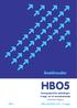 Boekhouder. HBO5 beroepsgerichte opleidingen in dag- en/of avondonderwijs associate degree HBO HOWEST-IVO / brugge