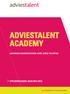Adviestalent. Advanced Businessschool voor jonge talenten