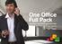 One Office Full Pack. Vast bellen, mobiel bellen en internet in één