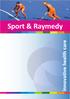 Rymedy & Sport. Wat is Raymedy? www.raymedycentrumeindhoven.nl