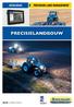 PRECISION LAND MANAGEMENT PRECISIELANDBOUW 2014 CATALOGUS
