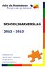 SCHOOLJAARVERSLAG 2012-2013. Hoofdkanaal OZ 86. 7881 CN Emmer Compascuum. Tel. 0591 35 26 77. Email hoeksteen@skod.nl