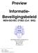 Preview. Informatie- Beveiligingsbeleid NEN-ISO/IEC 27002 (CvI / BIG)
