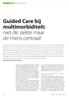 Guided Care bij multimorbiditeit: niet de ziekte maar de mens centraal!