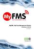 MyFMS - My Fleet Management System Handleiding van MyFMS