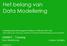 Het belang van. Data Modellering. GEMINIT Training. Data Modellering. Frédéric BARBIER