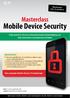 Mobile Device Security