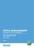 OFFICE MANAGEMENT BACHELOR IN HET OFFICE MANAGEMENT. EXECUTIVE MANAGEMENT ASSISTANT MEDICAL MANAGEMENT ASSISTANTBrugge BRUGGE / KORTRIJK