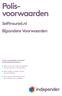 Polisvoorwaarden. Selfinsured.nl Bijzondere Voorwaarden. In de voorwaarden van deze autoverzekering leest u: