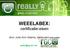WEEELABEX: certificatie-eisen