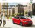 ŠKODA RAPID SPACEBACK PRIJSLIJST