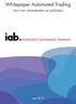Whitepaper Automated Trading. intro voor adverteerders en publishers