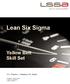 Lean Six Sigma. Yellow Belt Skill Set. H.C. Theisens / J. Kamphuis / W. Heijnen