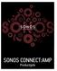 SONOS CONNECT:AMP. Productgids