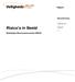 Rapport. Risicobeheersing. Datum 1 september 2011. Status Vastgesteld. Risico's in Beeld. Versie 4. Beleidsplan Risicocommunicatie VRBZO