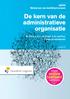De kern van de administratieve organisatie