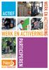 WERK EN ACTIVERING ACTIEF WERK EN ACTIVERING PARTICIPEREN