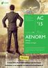 AC 15. AENORM SPECIAL Grenzen vervagen. Magazine voor studenten Actuariaat, Econometrie & Operationele Research. Editie Februari 2015