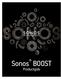Sonos BOOST. Productgids