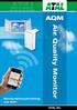AQM. Binnenklimaatmeting via WiFi. Air Quality Monitor