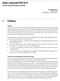 Nader onderzoek POR 2010 clustercombinatie Reiniging en Riolering Voortgangsbericht 5 1 Inleiding algemeen