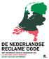 DE NEDERLANDSE RECLAME CODE