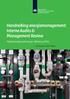 Handreiking energiemanagement: Interne Audits & Management Review. Meerjarenafspraak energie-efficiency (MJA)