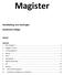 Magister. Handleiding voor leerlingen. Kandinsky College. Inhoud: Inhoud