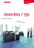 ineo 601 / 751 zwart-wit 60 / 75 ppm