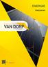 ENERGIE. besparen. vandorp.eu