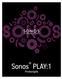 Sonos PLAY:1. Productgids