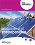 Informatiebrochure. Besparen met zonnepanelen. Quality solar solutions