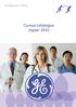 GE Healthcare Academy. Cursus catalogus najaar 2015