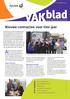 VAKblad. Nieuwe contracten voor tien jaar. Gemeente Kaag & Braassem en Cyclus proosten op de samenwerking.